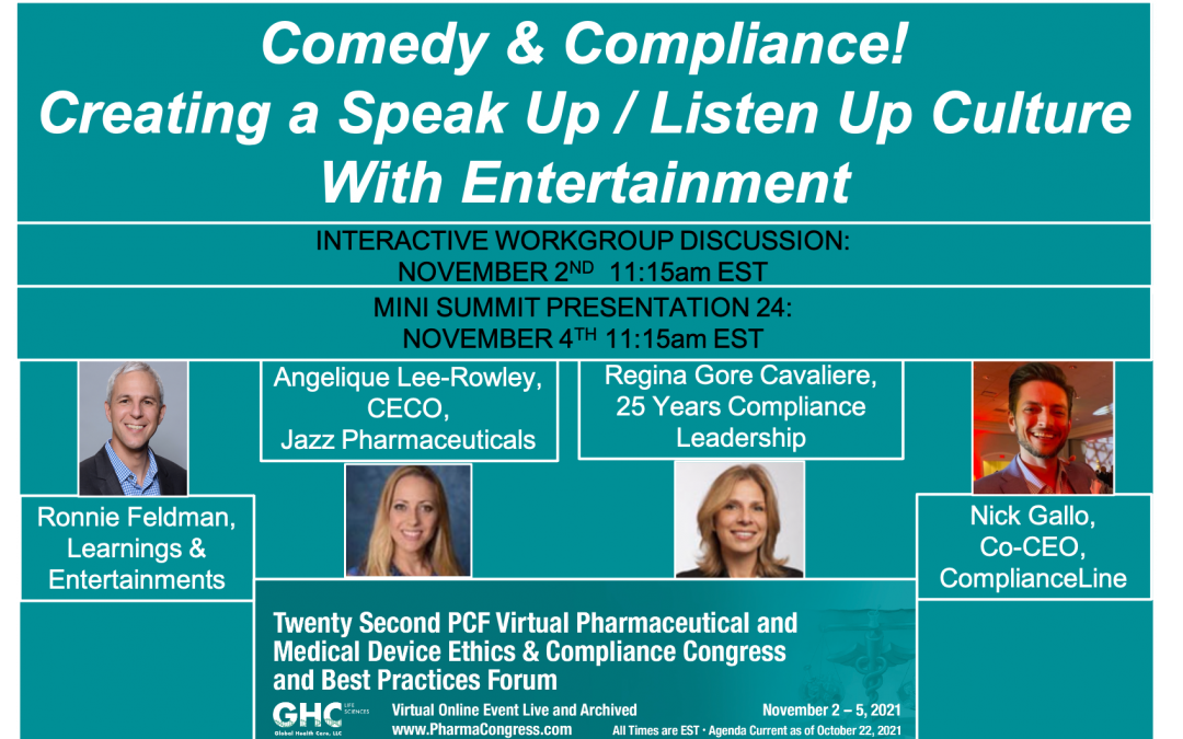 L&E Presents at the 2021 PCF Pharmaceutical Compliance Congress