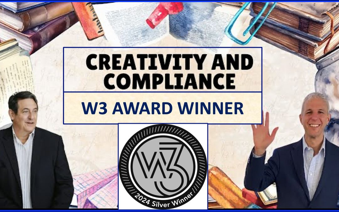 The Creativity & Compliance Podcast Wins W3 Award!