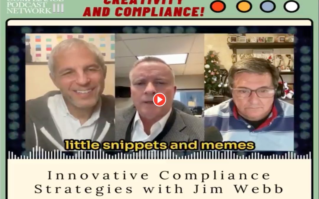 Innovative Compliance Training & Communications with Jim Webb, SVP, General Counsel, Continental Resources