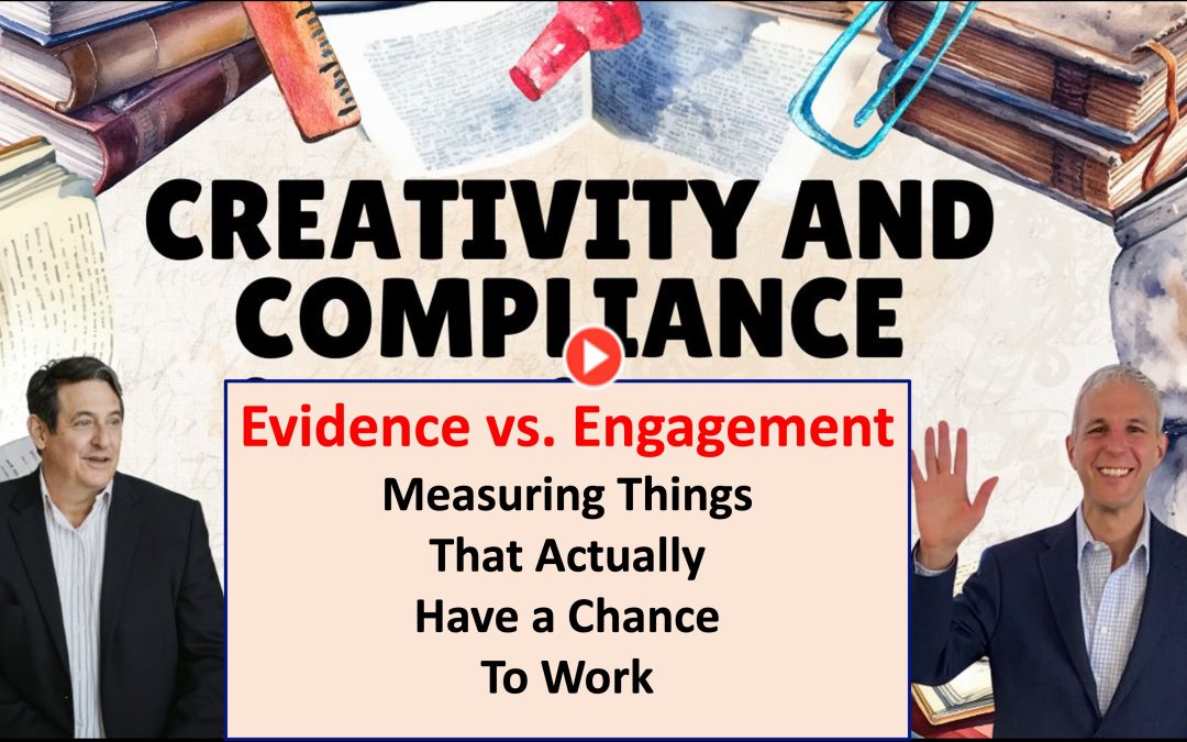 Evidence vs. Engagement: Measuring Things That Actually Have A Chance To Work